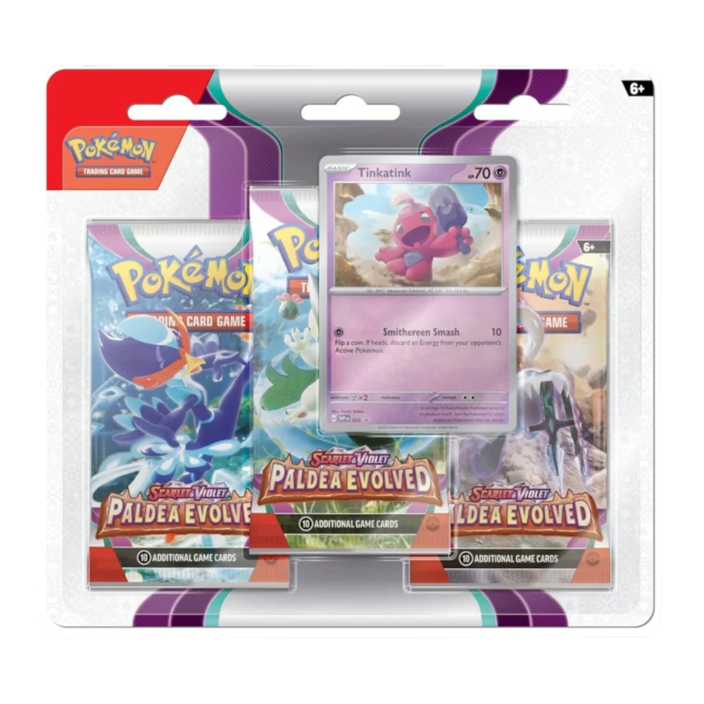 Paldea Evolved 3-Pack Blister