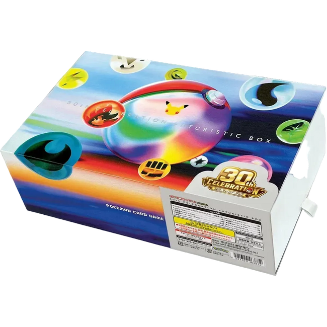 Pokemon 30th Celebration Futuristic Box