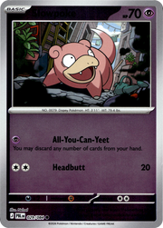 Slowpoke · Reverse Holofoil (eget bilde)