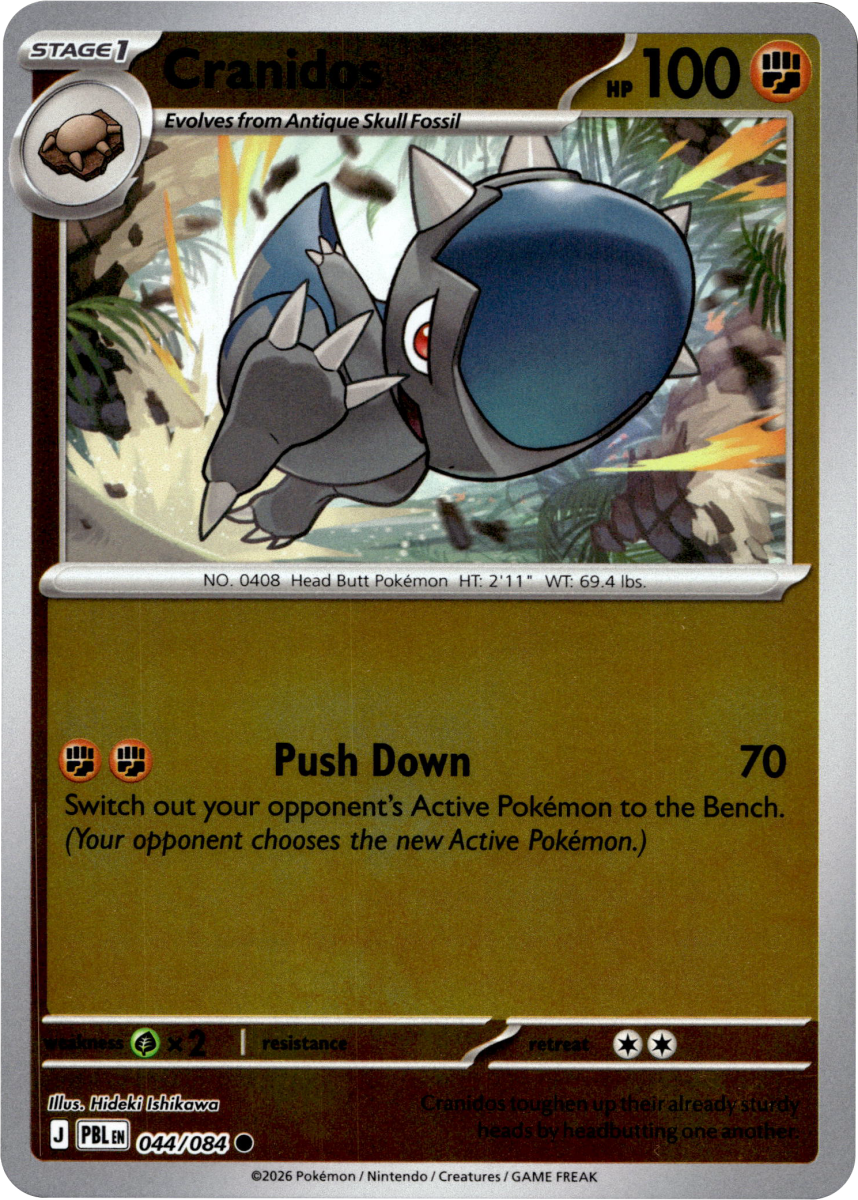 Cranidos · Reverse Holofoil (eget bilde)