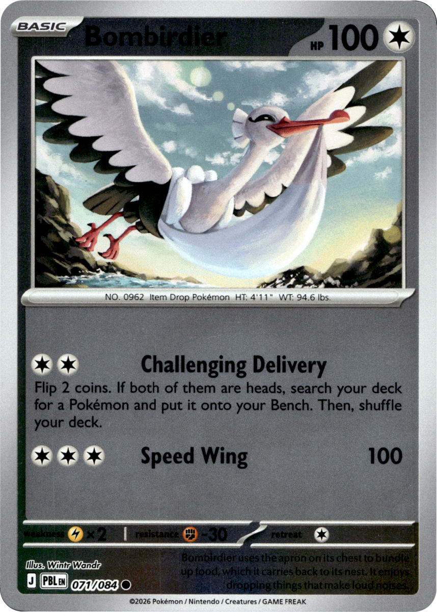 Bombirdier · Reverse Holofoil (eget bilde)