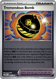 Tremendous Bomb - 082/084 · Reverse Holofoil (eget bilde)