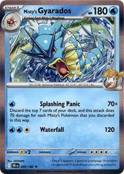 Misty's Gyarados · Holofoil (eget bilde)