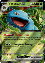 Venusaur ex - 003/165 · Holofoil (eget bilde)