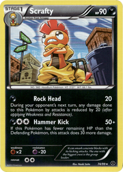 Scrafty · Holofoil (eget bilde)