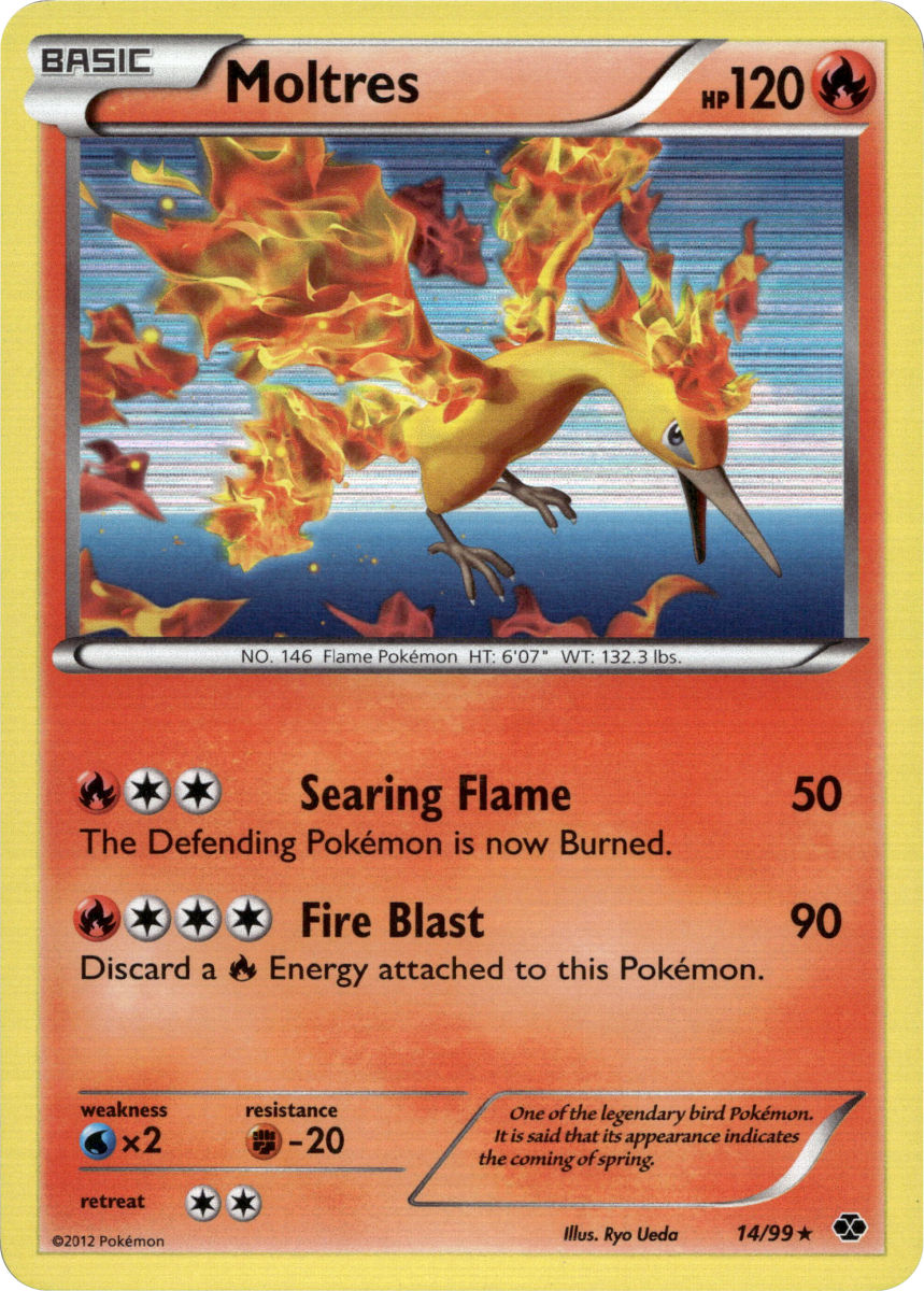Moltres · Holofoil (eget bilde)