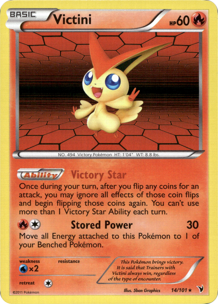 Victini (14) · Holofoil (eget bilde)