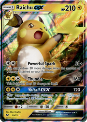 Raichu GX · Holofoil (eget bilde)