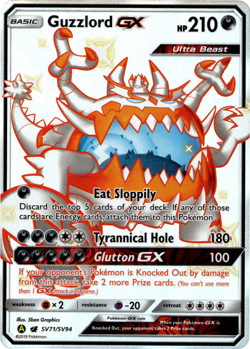 Guzzlord GX · Holofoil (eget bilde)