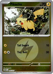 Pikachu (Energy Symbol Pattern) · Reverse Holofoil (eget bilde)