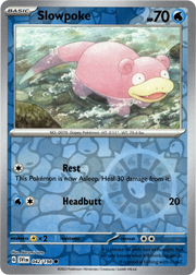 Slowpoke - 042/198 · Reverse Holofoil (eget bilde)