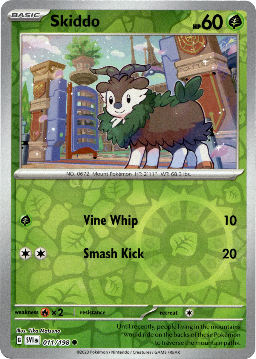 Skiddo · Reverse Holofoil (eget bilde)