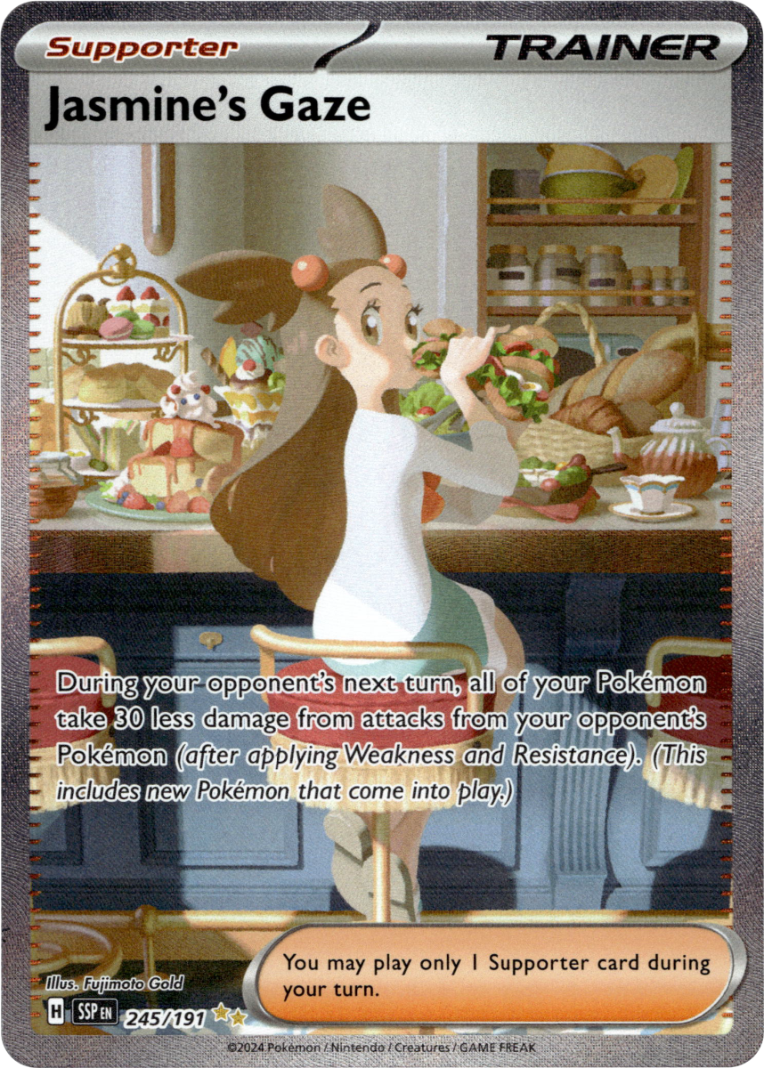 Jasmine's Gaze - 245/191 · Holofoil (eget bilde)