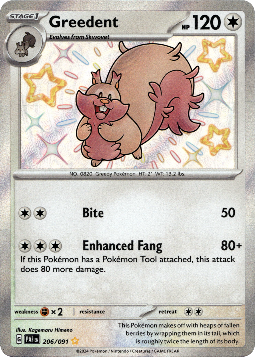 Greedent · Holofoil (eget bilde)
