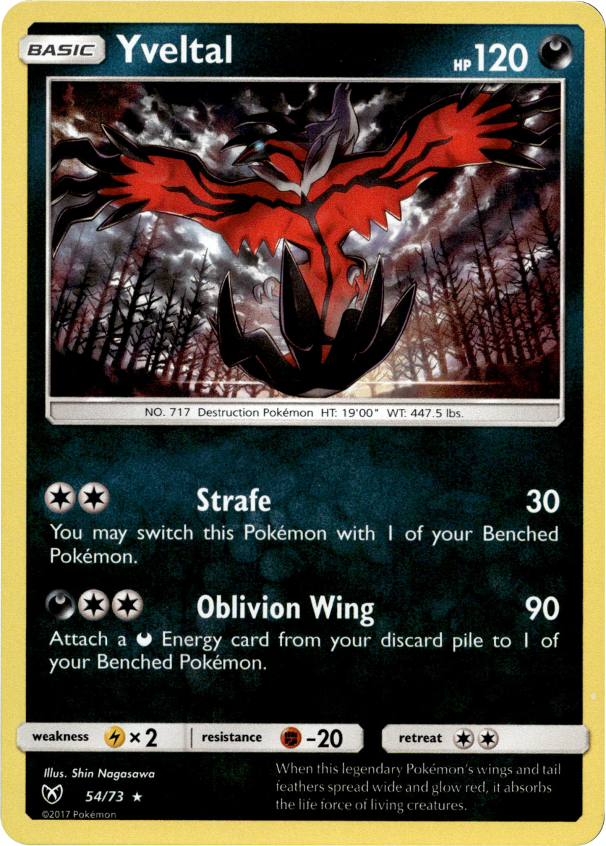 Yveltal · Holofoil (eget bilde)