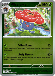 Vileplume · Reverse Holofoil (eget bilde)