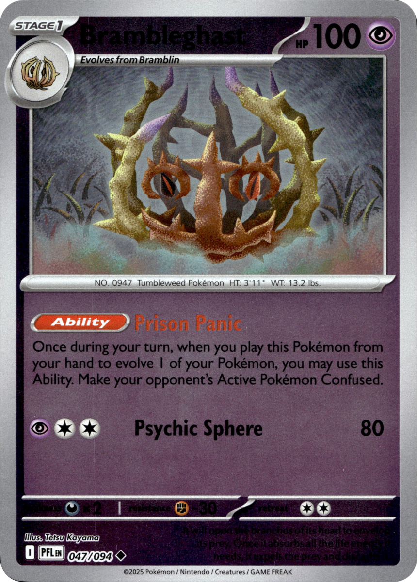 Brambleghast · Reverse Holofoil (eget bilde)