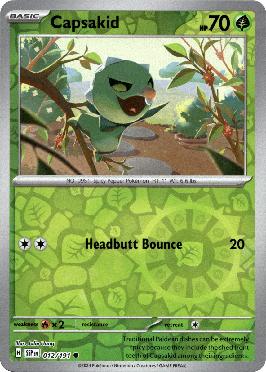 Capsakid · Reverse Holofoil (eget bilde)