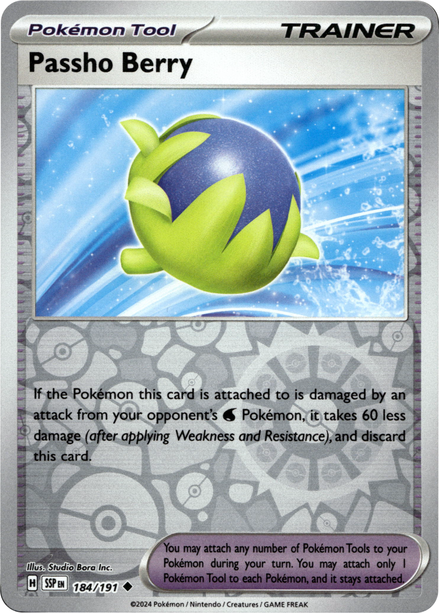 Passho Berry · Reverse Holofoil (eget bilde)