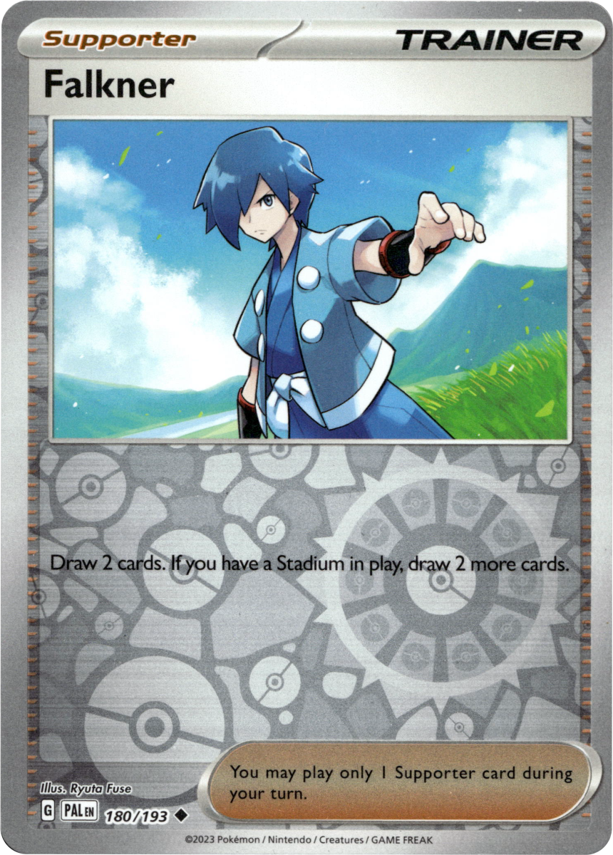 Falkner - 180/193 · Reverse Holofoil (eget bilde)
