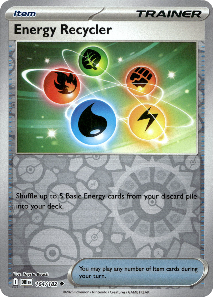 Energy Recycler · Reverse Holofoil (eget bilde)