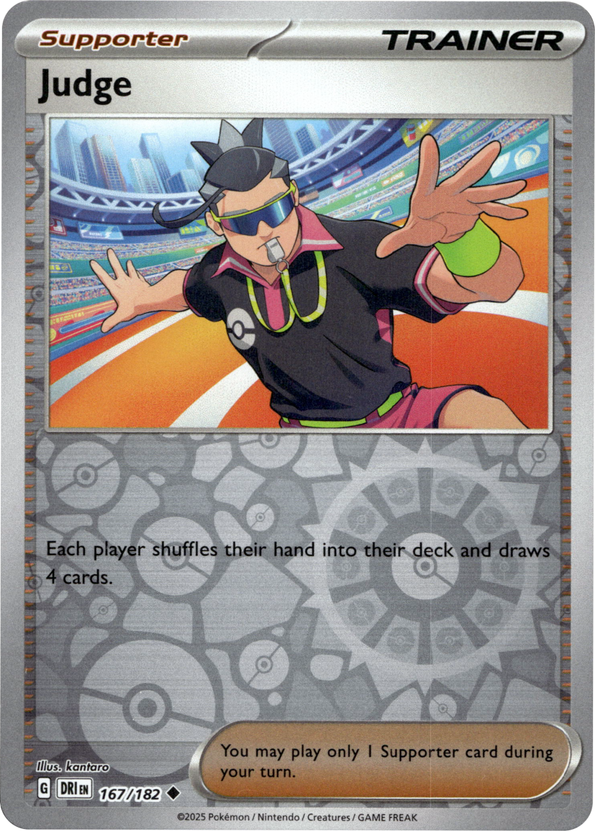 Judge - 167/182 · Reverse Holofoil (eget bilde)