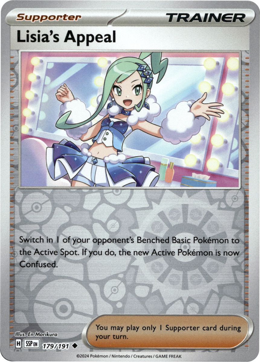 Lisia's Appeal - 179/191 · Reverse Holofoil (eget bilde)