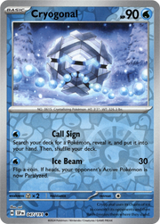 Cryogonal · Reverse Holofoil (eget bilde)
