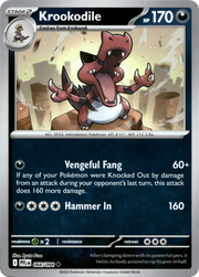 Krookodile · Reverse Holofoil (eget bilde)