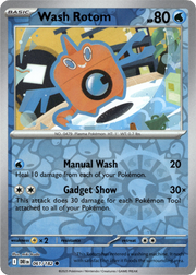 Wash Rotom · Reverse Holofoil (eget bilde)