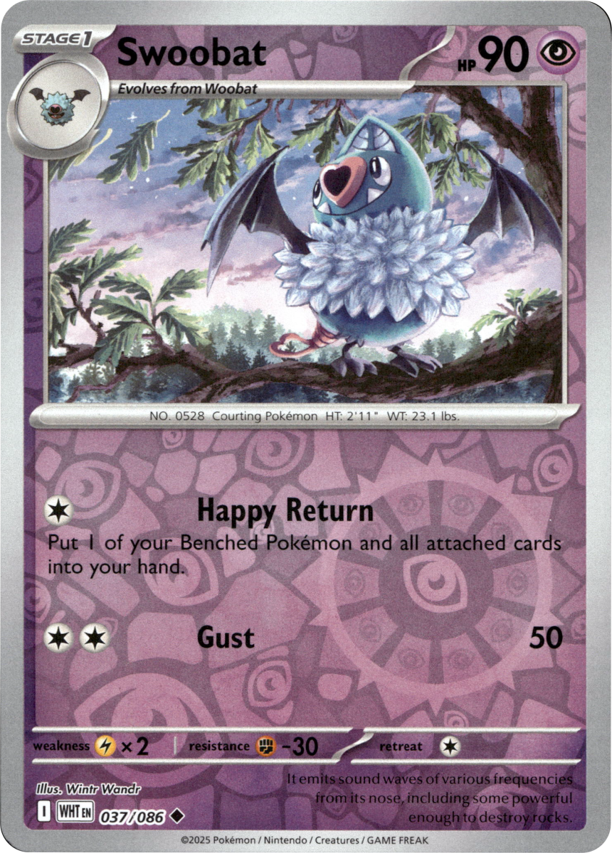 Swoobat · Reverse Holofoil (eget bilde)