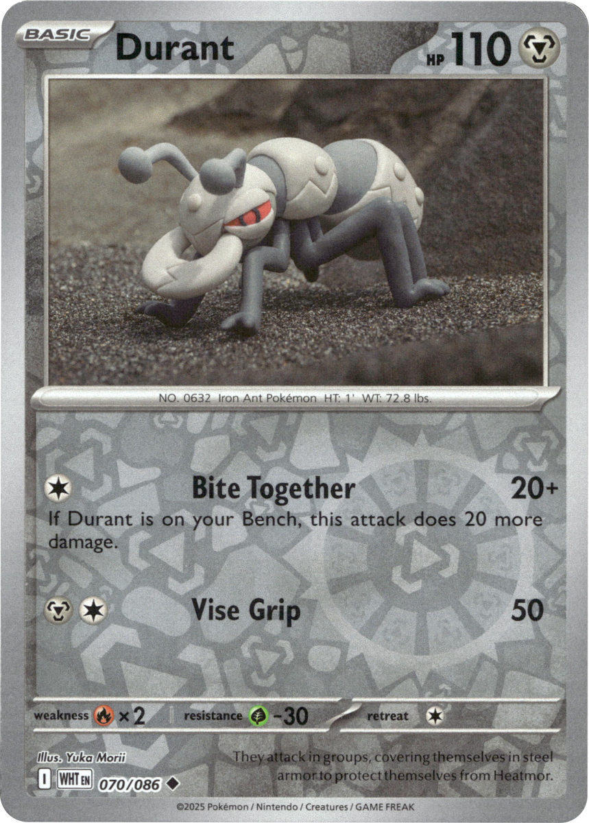 Durant · Reverse Holofoil (eget bilde)