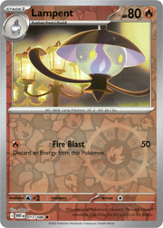 Lampent · Reverse Holofoil (eget bilde)