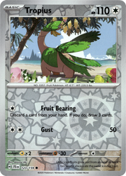 Tropius · Reverse Holofoil (eget bilde)