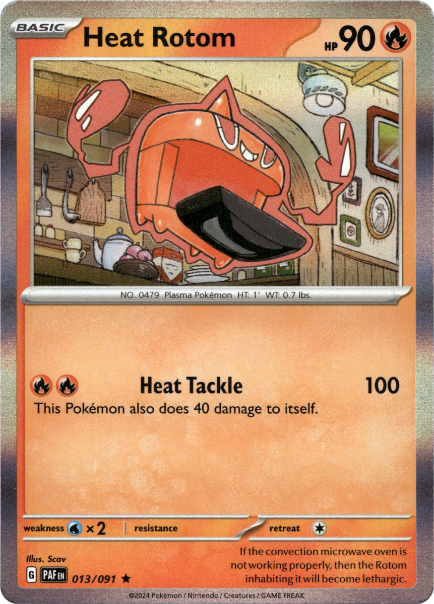 Heat Rotom · Holofoil (eget bilde)