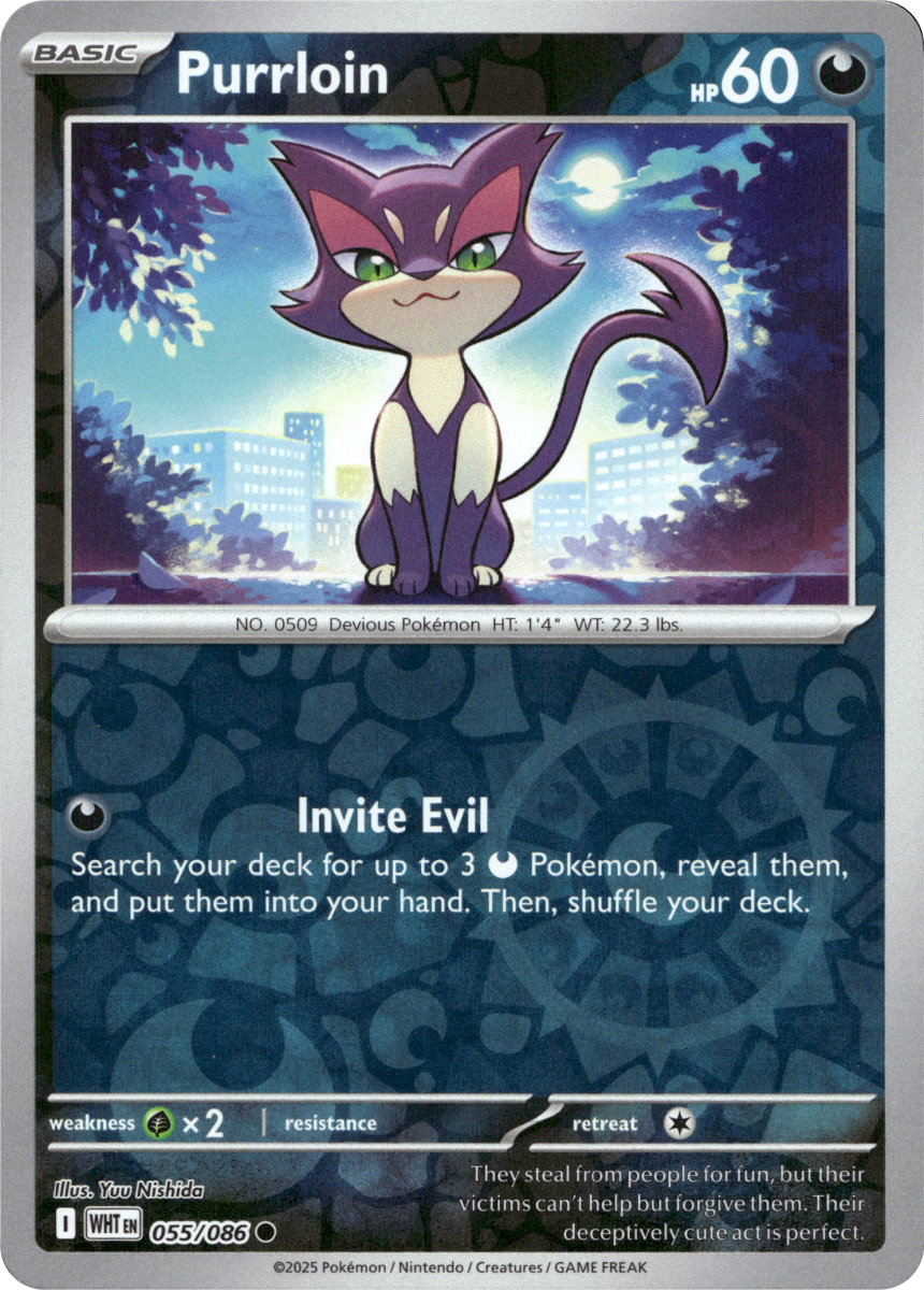 Purrloin · Reverse Holofoil (eget bilde)