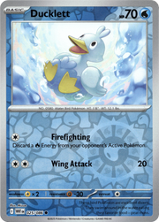 Ducklett · Reverse Holofoil (eget bilde)