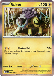 Raikou · Holofoil (eget bilde)