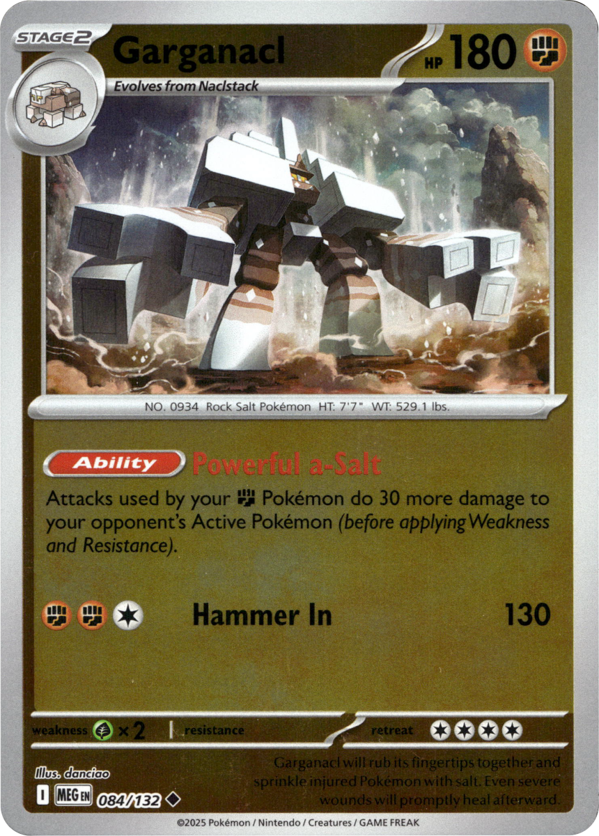 Garganacl - 084/132 · Reverse Holofoil (eget bilde)