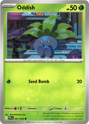 Oddish · Normal (eget bilde)