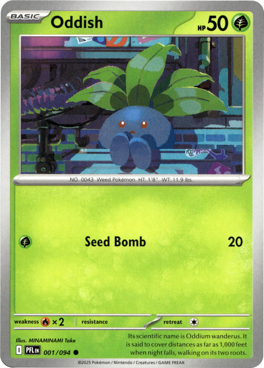 Oddish · Normal (eget bilde)