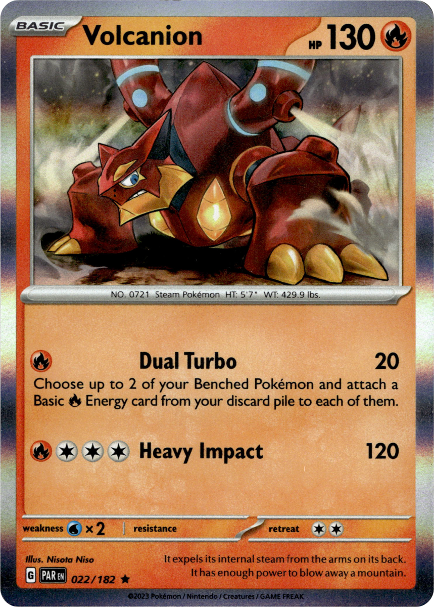 Volcanion · Holofoil (eget bilde)