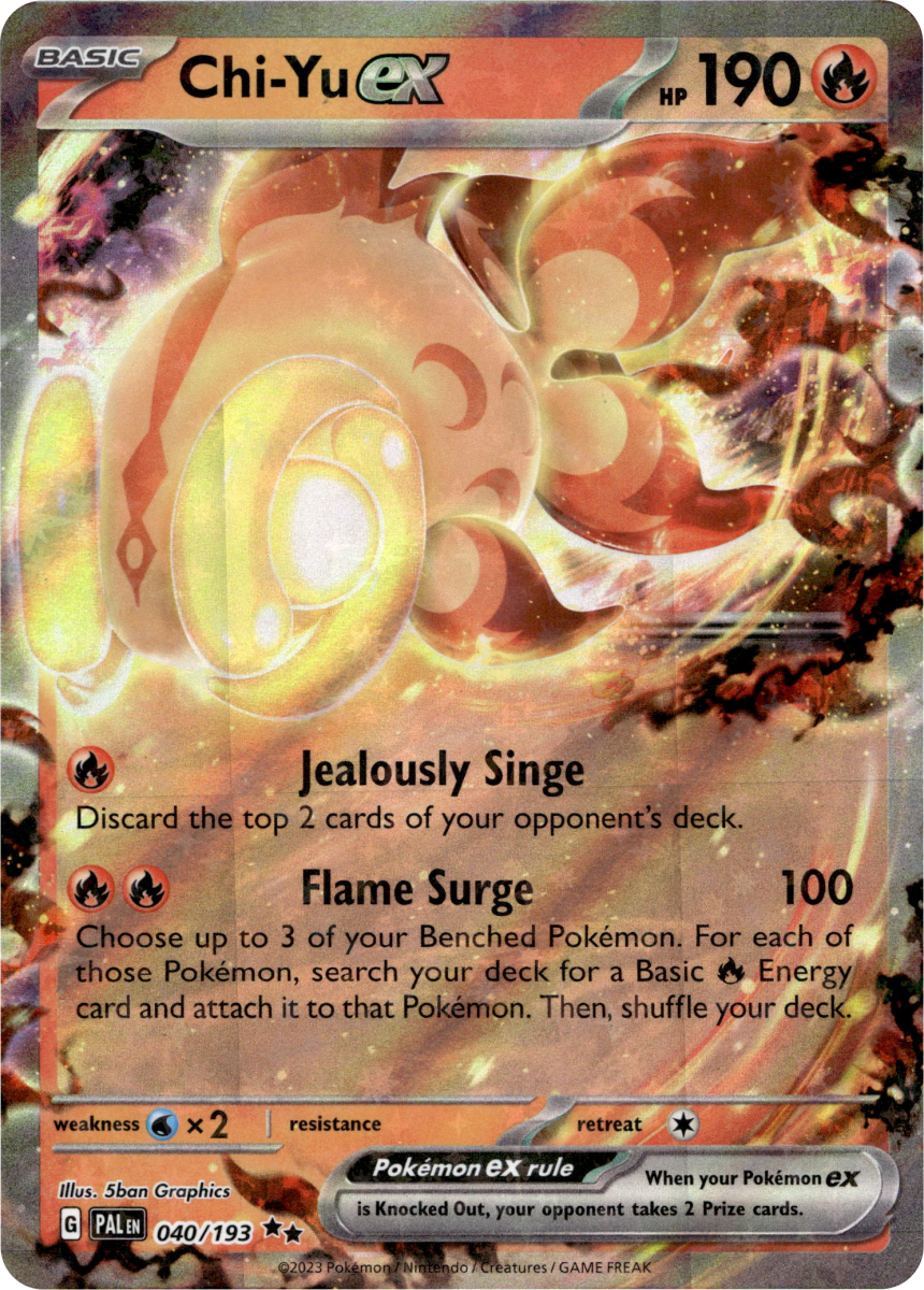 Chi-Yu ex - 040/193 · Holofoil (eget bilde)