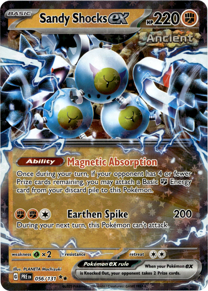 Sandy Shocks ex - 056/131 · Holofoil (eget bilde)