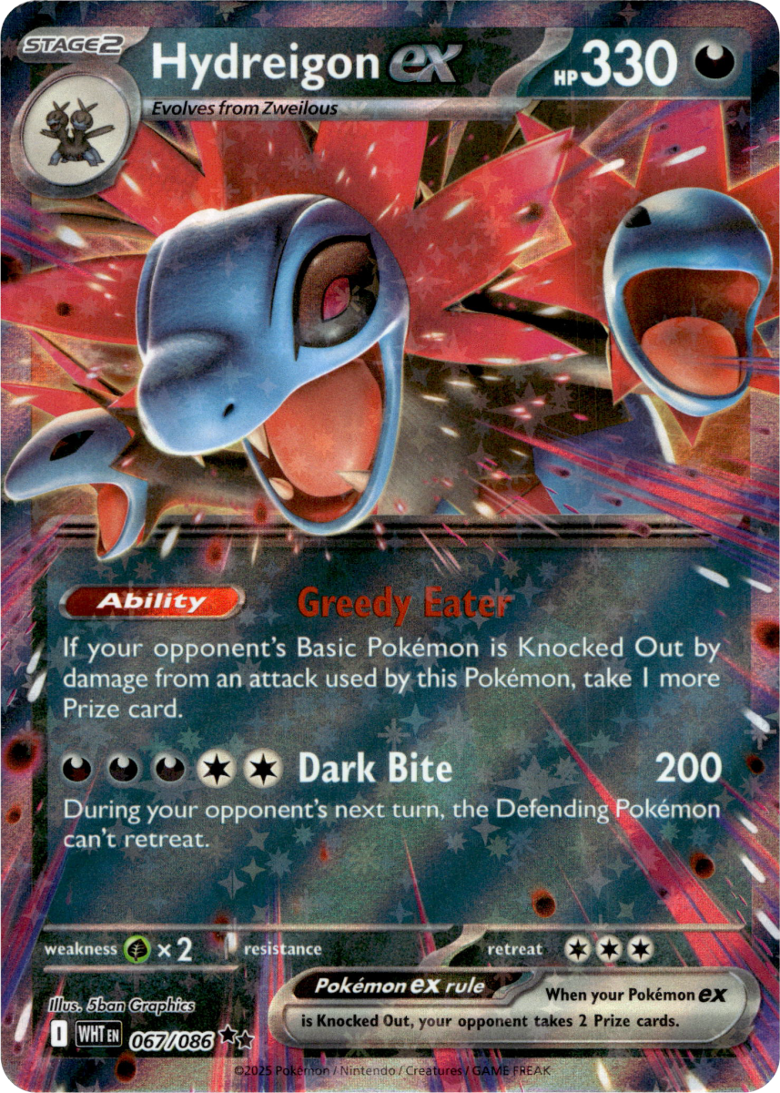 Hydreigon ex · Holofoil (eget bilde)