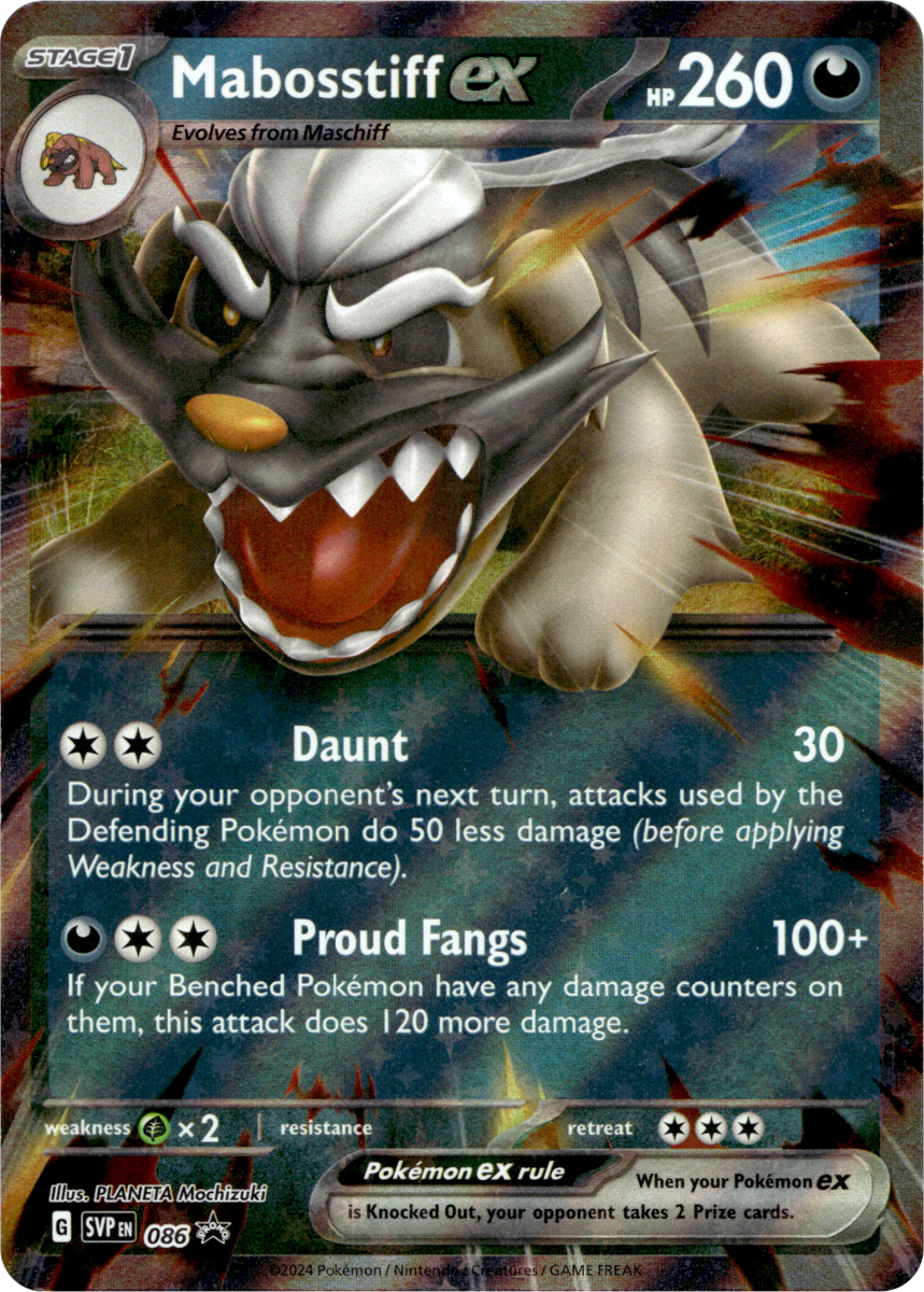 Mabosstiff ex - 086 · Holofoil (eget bilde)