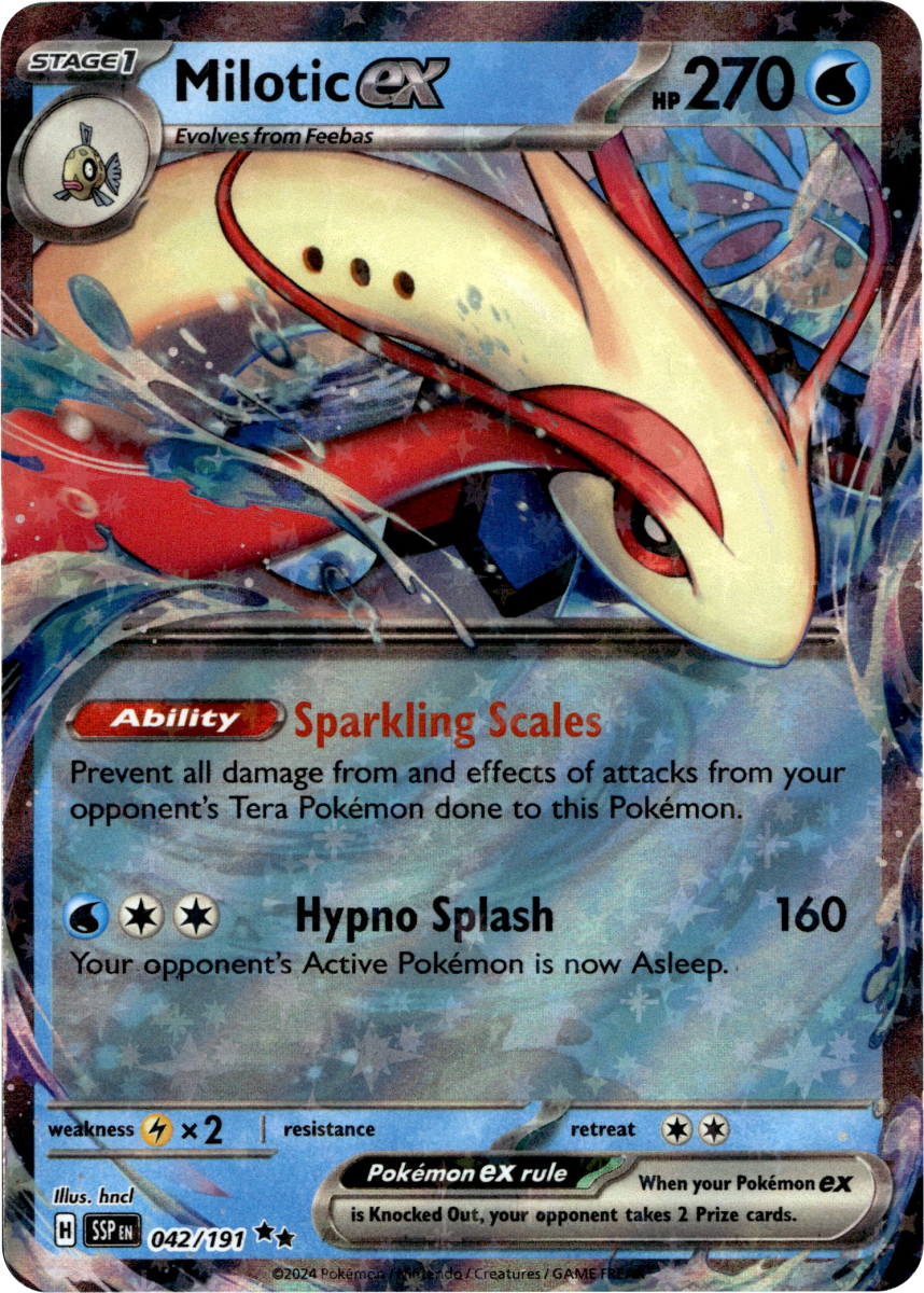 Milotic ex - 042/191 · Holofoil (eget bilde)