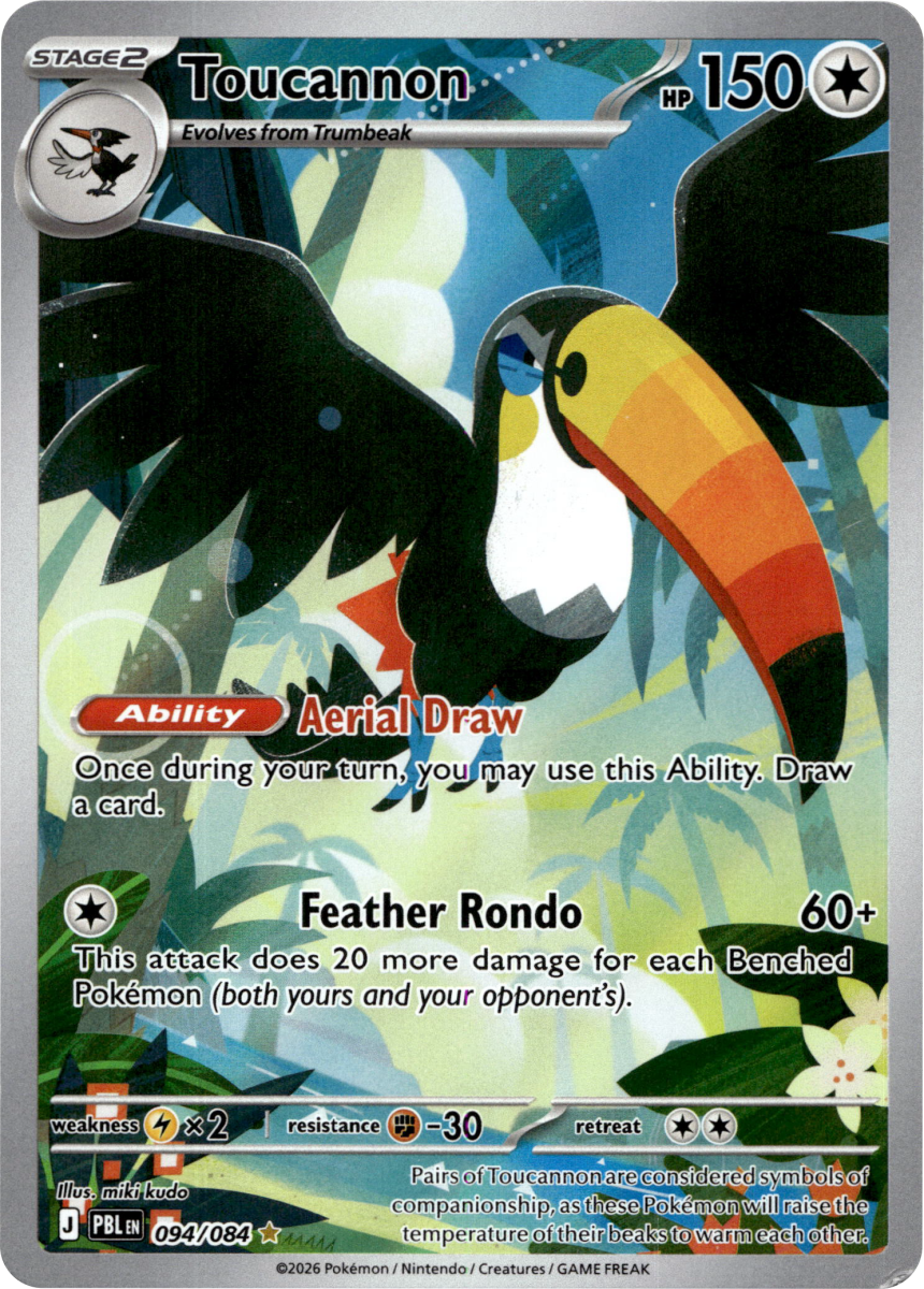 Toucannon - 094/084 · Holofoil (eget bilde)