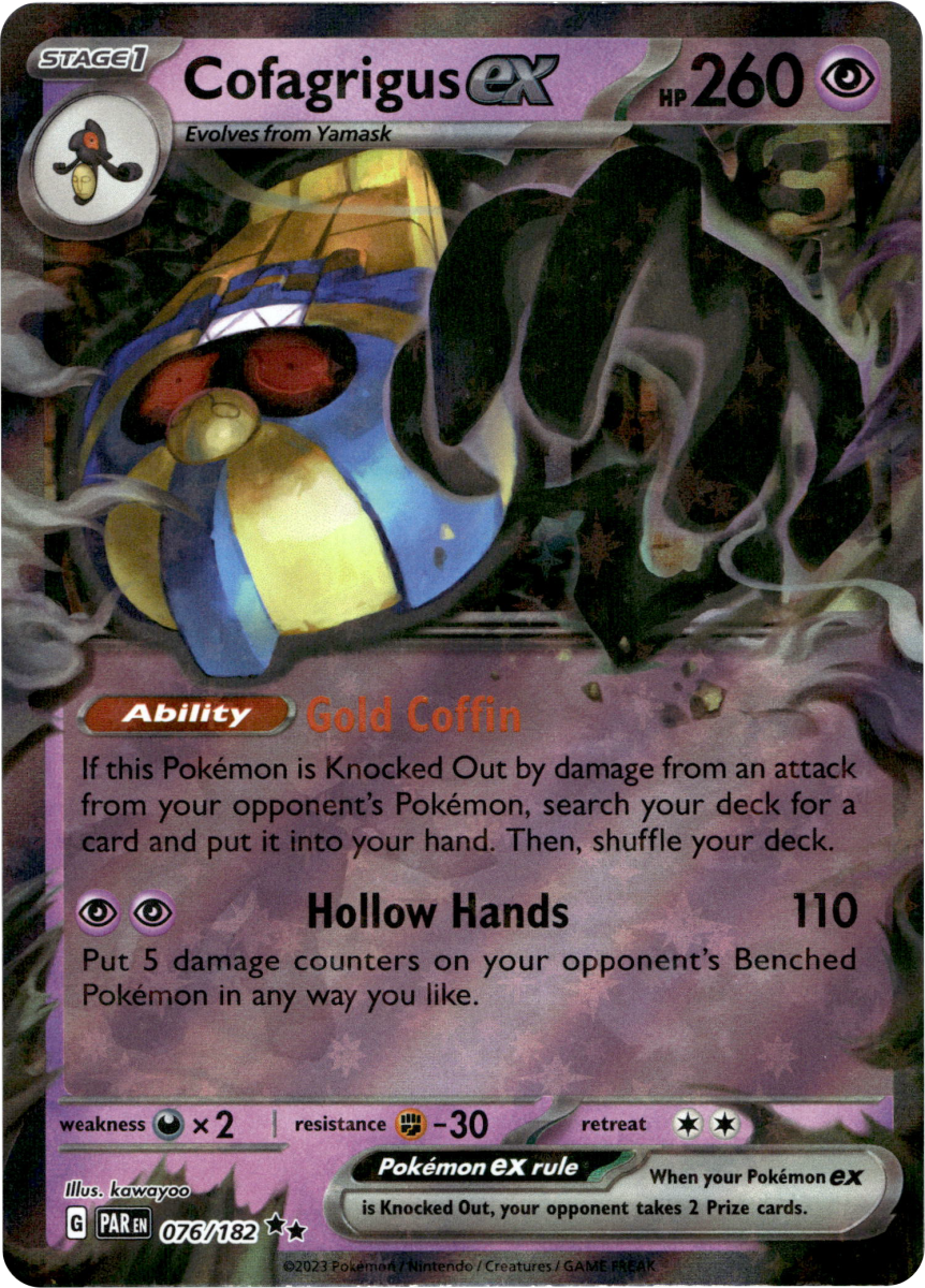 Cofagrigus ex · Holofoil (eget bilde)