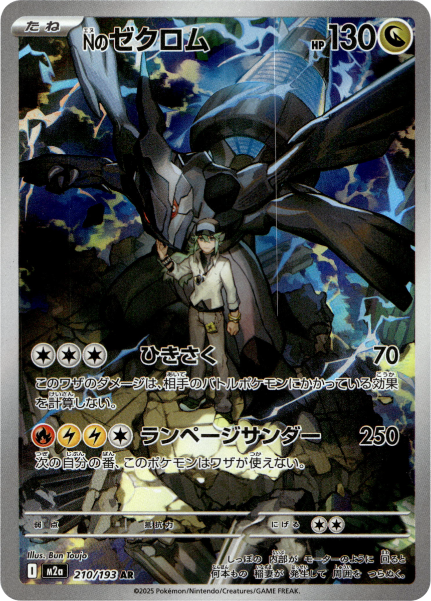N's Zekrom - 210/193 · Holofoil (eget bilde)